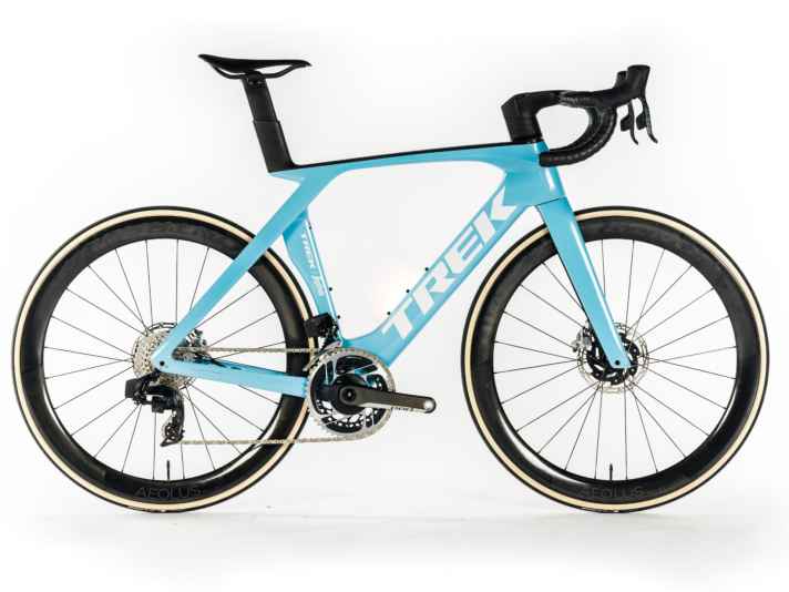 Le Madone actuel a un profil plus aérodynamique que le modèle non publié jusqu'à présent.