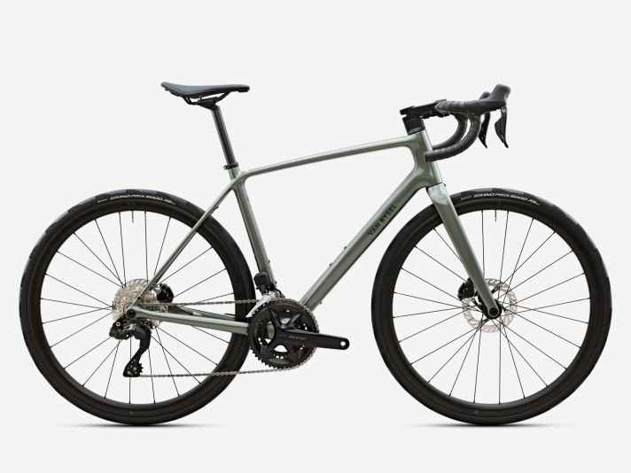 Van Rysel EDR CF Ultra 105 Di2 Green