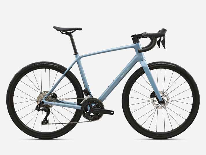 Van Rysel EDR CF Ultra 105 Di2 Light blue