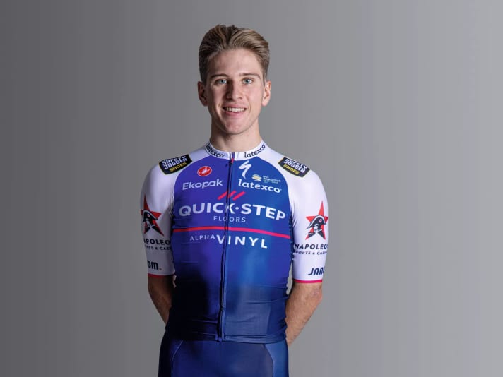 Ilan van Wilder, compatriot & team-mate of Remco Evenepoel