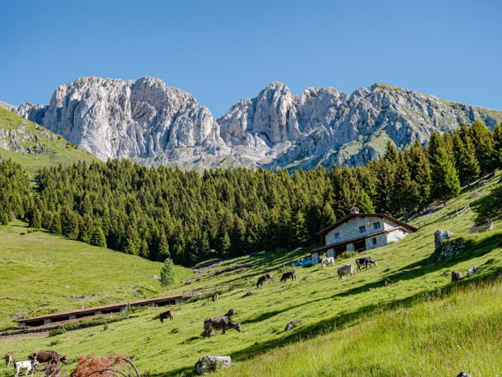 Das Presolana-Bergmassiv