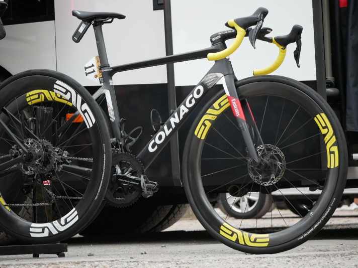 The Colnago V4Rs from Tadej Pogacar