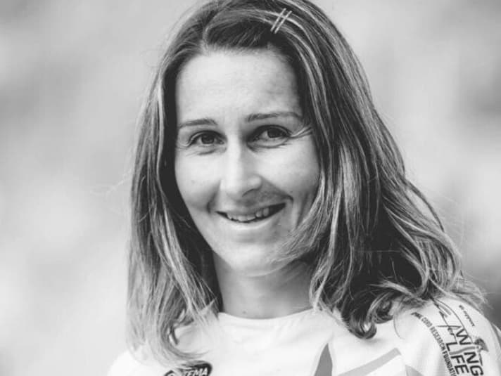   Elke Rabeder, downhill pro
