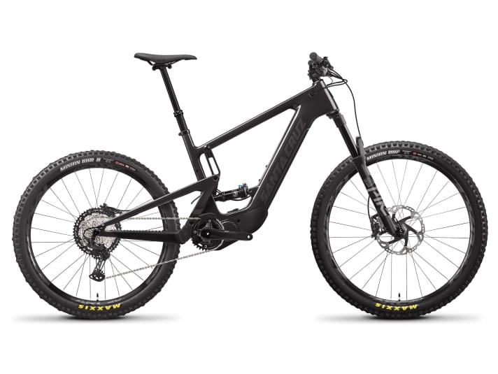   The Santa Cruz Heckler MX XT is available in black or light grey for 9199 euros.