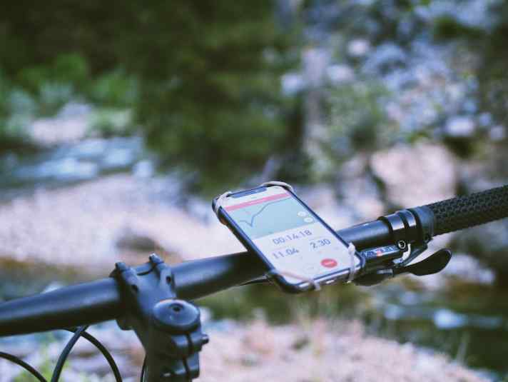 How far, how fast, with what goal? Cyclists can always keep an eye on their results on their bike computer or mobile phone.