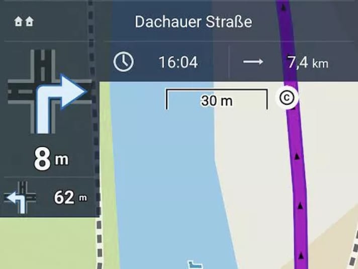 Ausschnitt von Locus Map