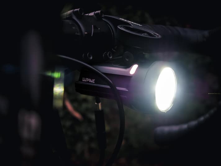 Essentials für Rennradfahrer: Scheinwerfer von Lupine