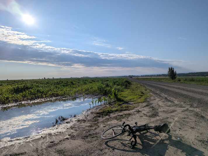 Nebenstraßen in der Ukraine
