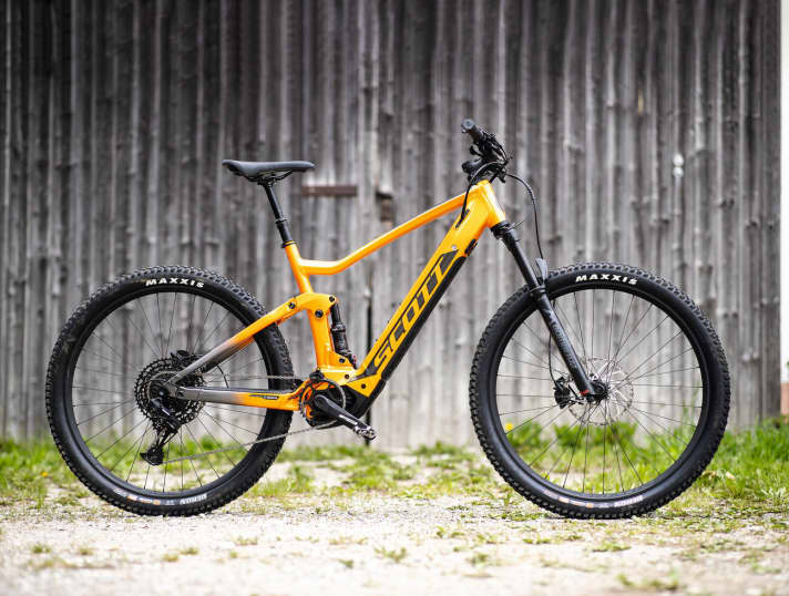   Scott Strike eRide 920: 4999 euros, 140/140 millimetres, 23.5 kg, 625 Wh, 29''.