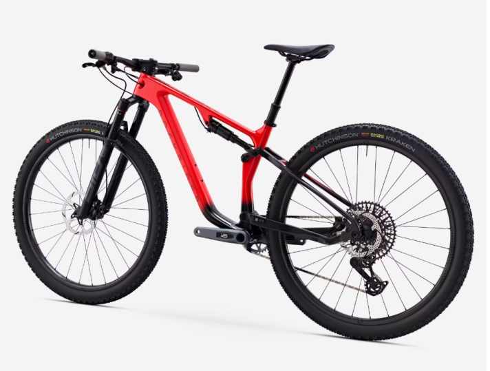Rockrider Race 940 S: 11 kg, 120/10 mm, 29-inch, carbon fibre