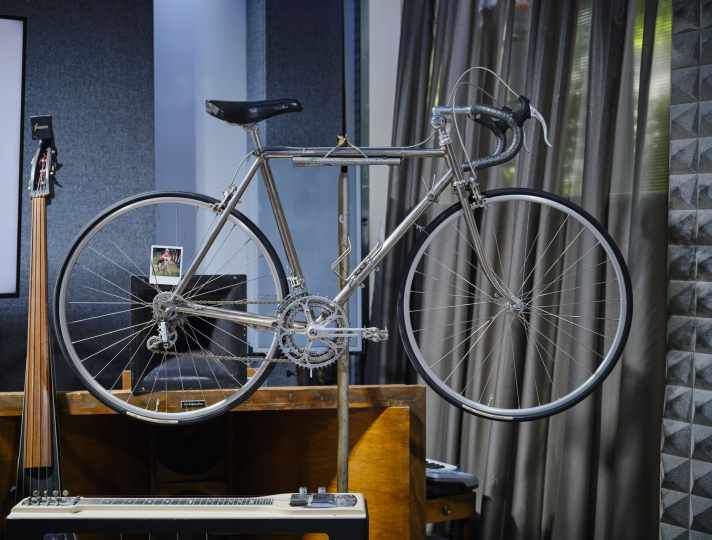 A dream made of titanium: the coveted Speedwell racing bike from the 80s.