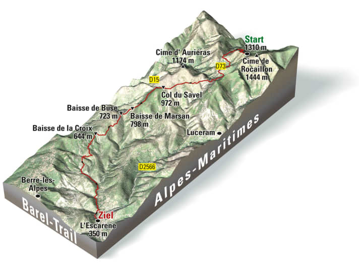   Two-time downhill world champion (2004 / 2005) Fabien Barel was born in Nice and rides for the Canyon Enduro Team. Here is his Supertrail in his home country.