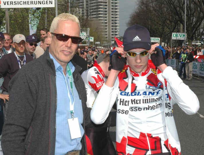 Didi Thurau mit seinem Sohn Björn