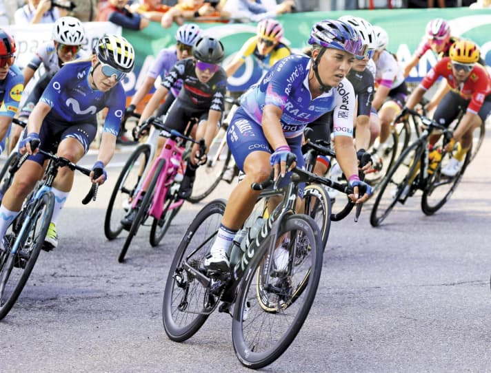 Mehr Power: Die Russin Tamara Dronova-Balabolina (vorne) vom Team Roland ging gestärkt aus ihrer Babypause hervor.