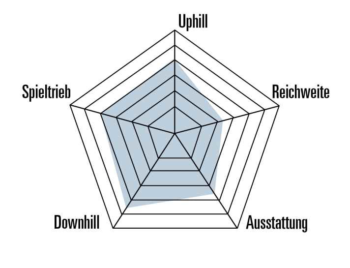 Gerade im Downhill spielt das Propain seine Stärken aus. Richtig gut, nicht nur für ein günstiges Bike.