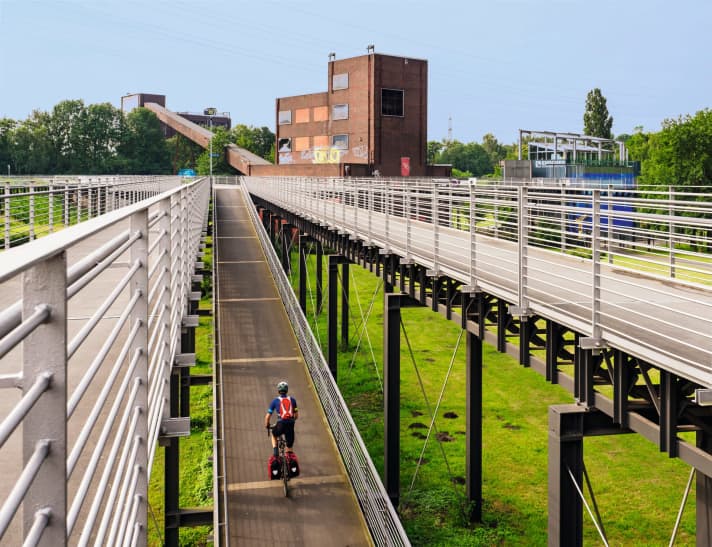 The Ruhr cycling region is one of the eight cycle tour regions recognised by the ADFC