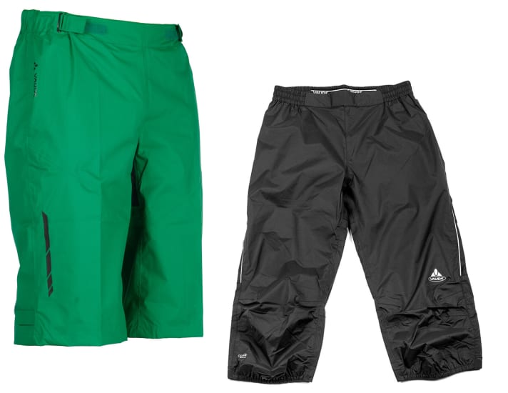   Short or long rain trousers?