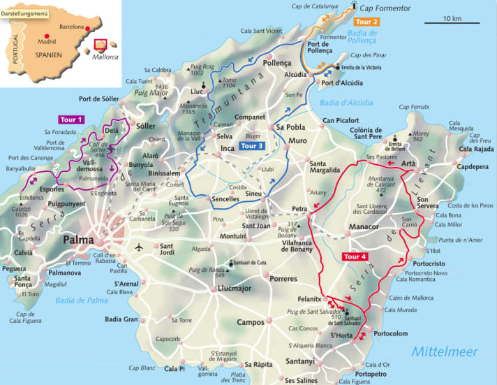 Mallorca Map