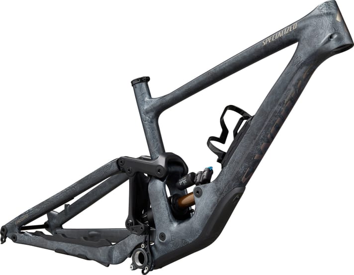   Alles, nur kein Mauerblümchen: Den Rahmen des Specialized Enduro S-Works gibts auch einzeln. 3999 EUR.