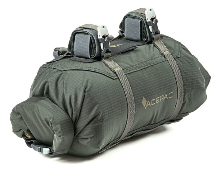 Very variable packability: Acepac Bar Roll handlebar bag