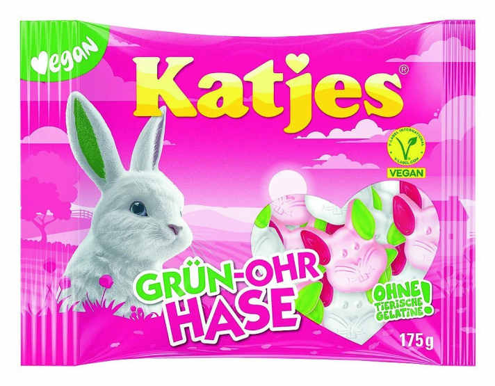 Katjes Lapin à l'oreille verte