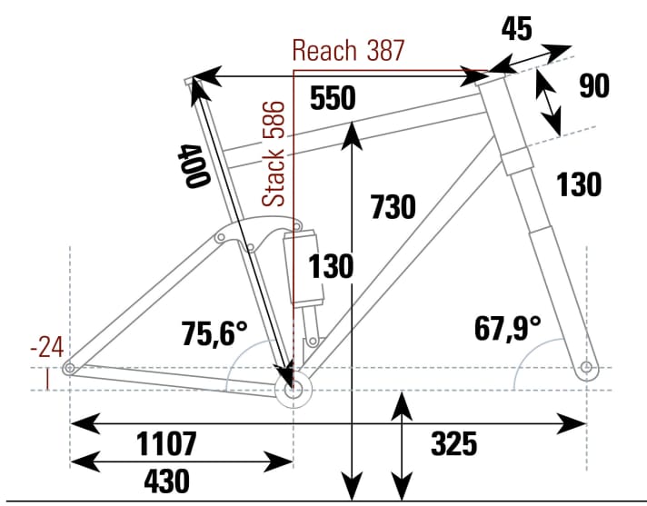 Geometry Canyon Neuron Young Hero kids bike