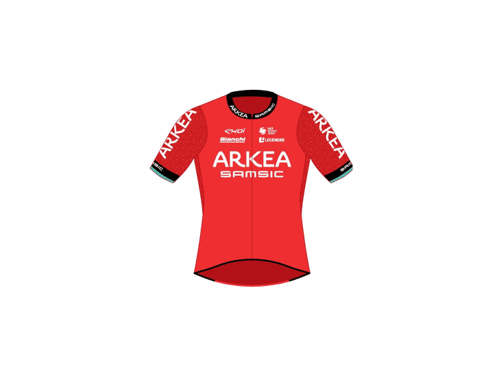 Das Trikot von Arkea-Samsic