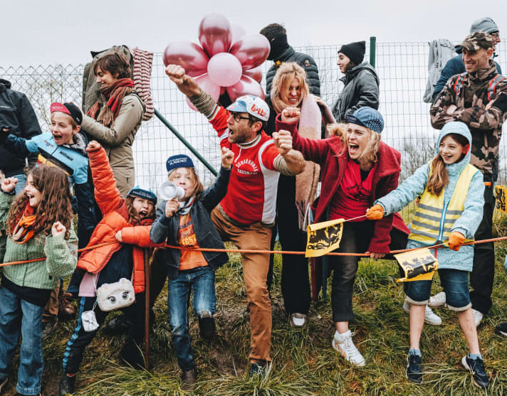 There is no need to worry about the future of the Tour of Flanders; even children experience the fascination at first hand