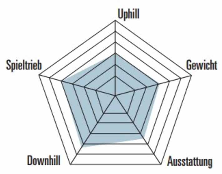 Categorising the strengths and weaknesses of the Propain Spindrift 5 AL .
