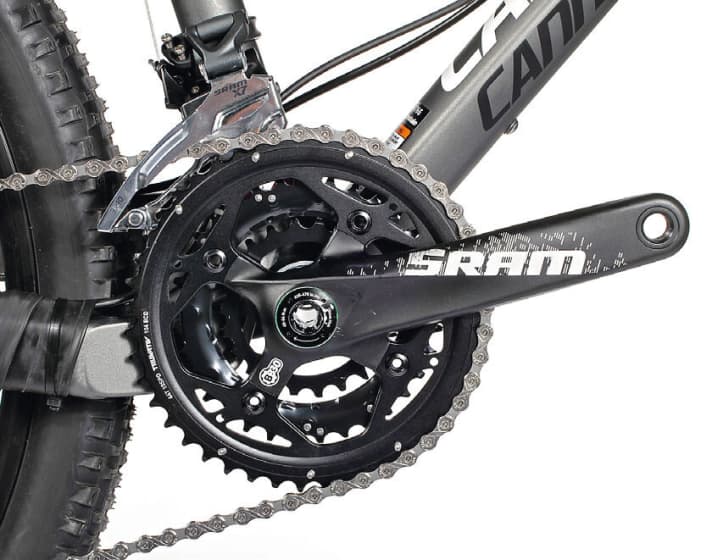  All manufacturers in this model group agree on the choice of cranks: it has to be triple.