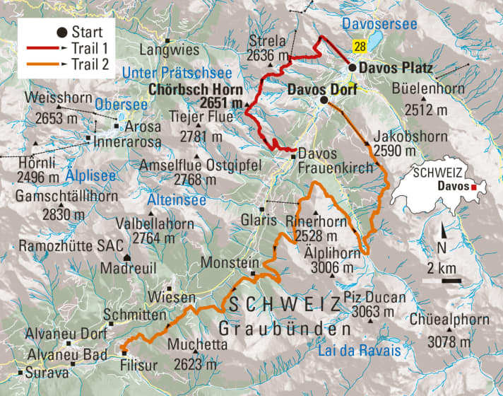   Supertrails Davos