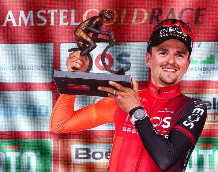 Siegreich beim Amstel Gold Race: Thomas Pidcock