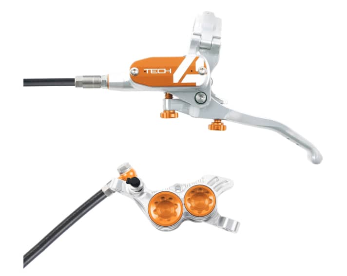 Hope brakes are true milling classics. The details of the Hope Tech 4 V4 brake never get old!