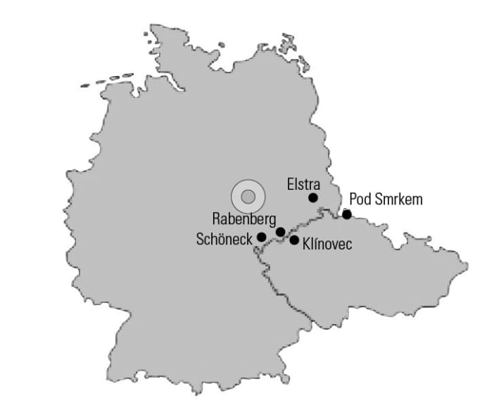   We visited these five trail parks in the border region between Saxony and the Czech Republic.