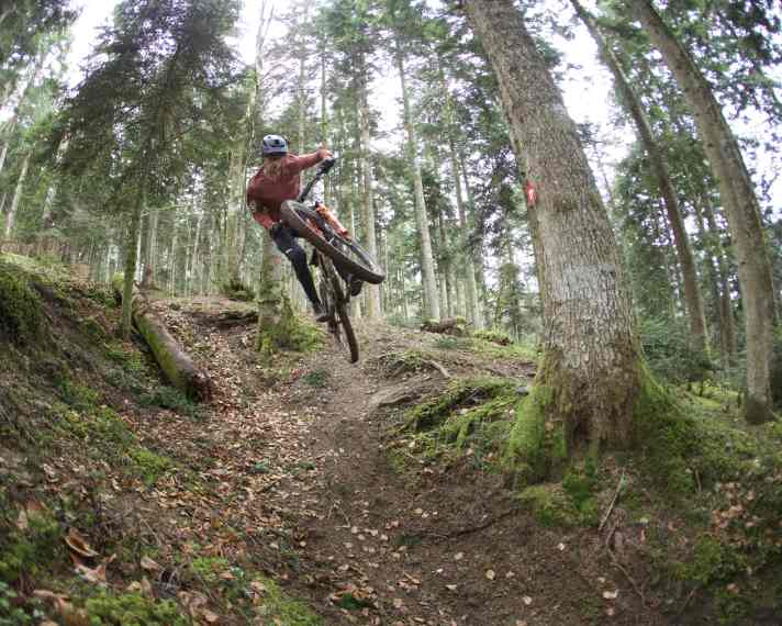 Auch mit der SL darf man draufhalten.