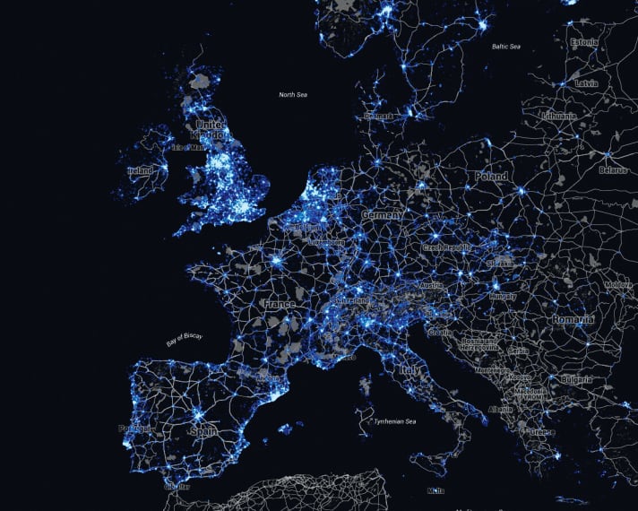   The company's own heat maps formed the basis of the points of interest for the new maps in the Strava fitness and tracking platform.