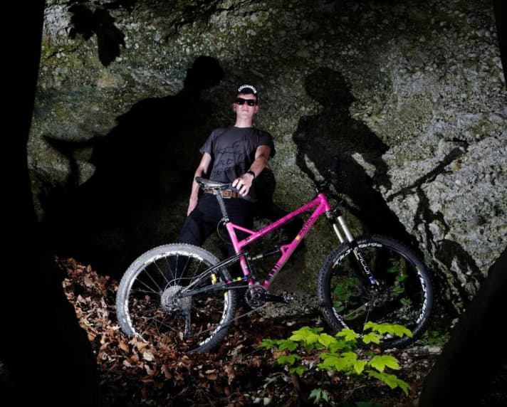   Michael Manck ist Entwickler bei Patria und ein Experte für Rahmengeometrien. Er empfahl unserem Autor einen Maßrahmen. 