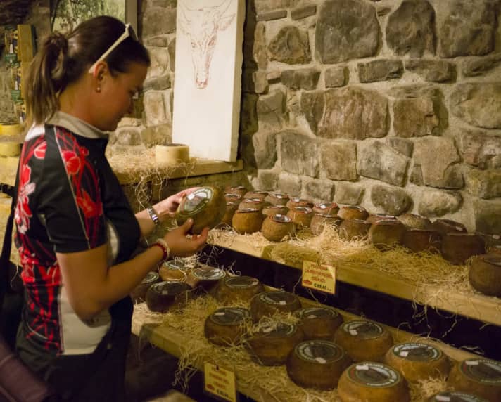 No cycling holidaymaker should leave Tuscany without extensive wine and cheese tasting