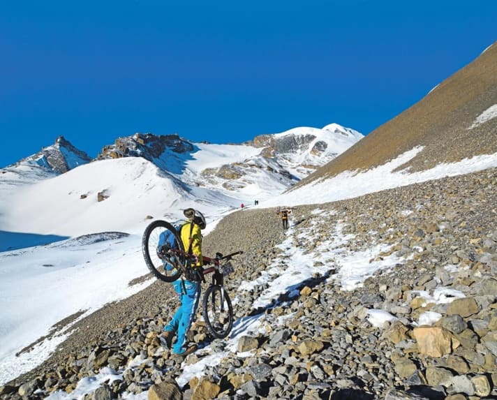   So hoch wie beim Yak Attak waren die meisten Mountainbiker noch nie im Leben.