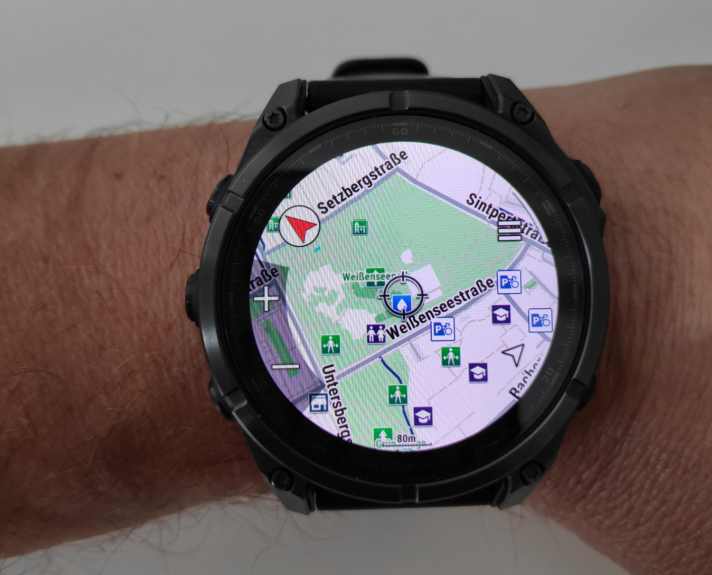 Garmin Fenix 8 Darstellung