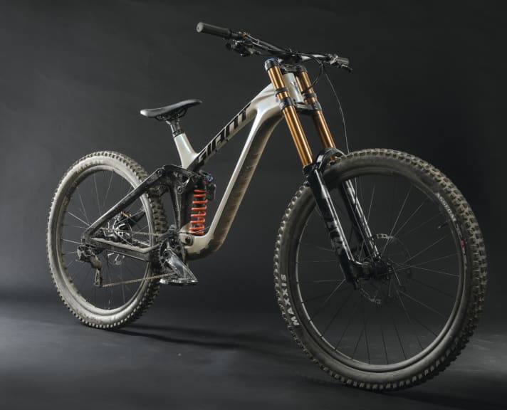 Giant Glory Advanced | 29/27.5 inch suspension travel 200 | 200 mm | Price: 7999 euros | Weight: 16.8 kilos (without pedals)