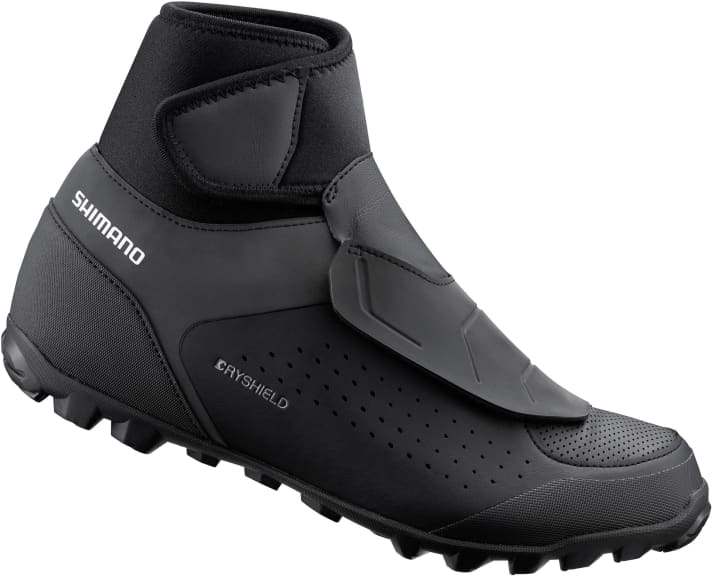 The Shimano MW5 is the low-cost version of the MW7: Shimano's own membrane and Speed-Lace quick lacing system instead of Gore-Tex and Boa.