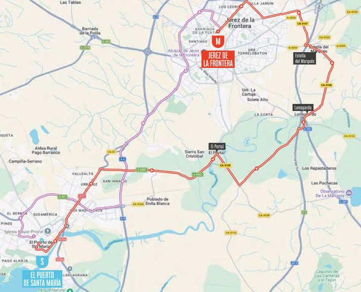Die Strecke der 18. Etappe der Vuelta a España 2026