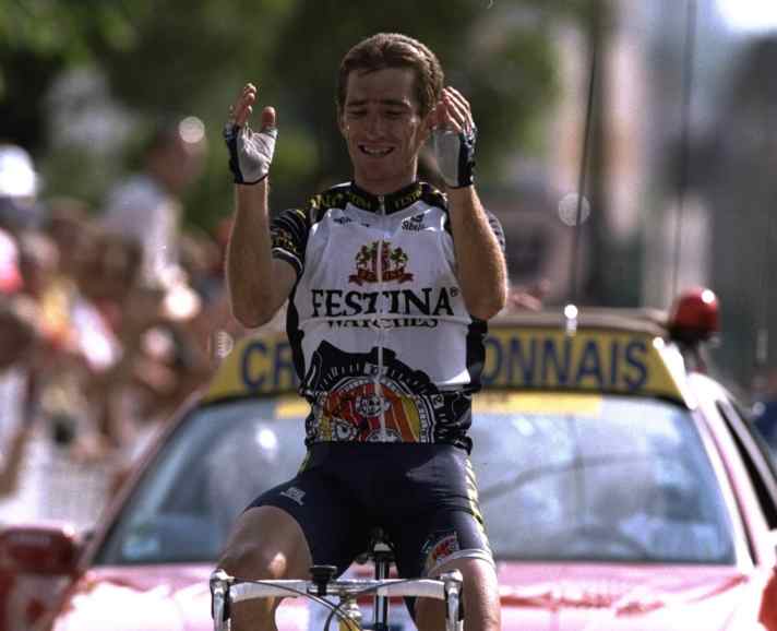 Didier Rous gewann für Festina 1997 eine Etappe bei der Tour de France.