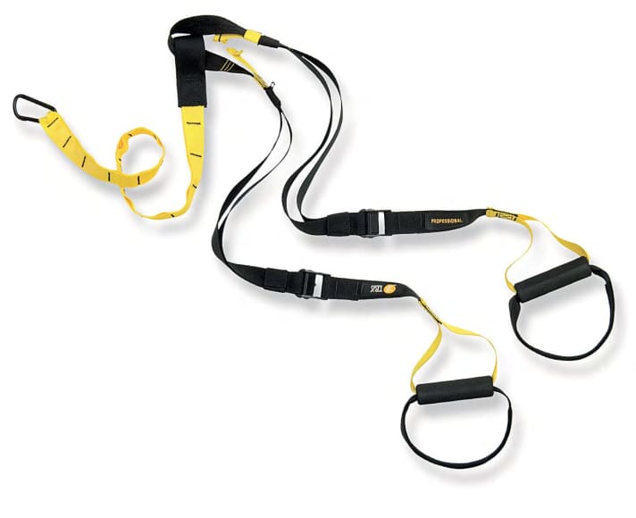 TRX-Band: Preiswerter Multi-Trainer mit Schlingen. 