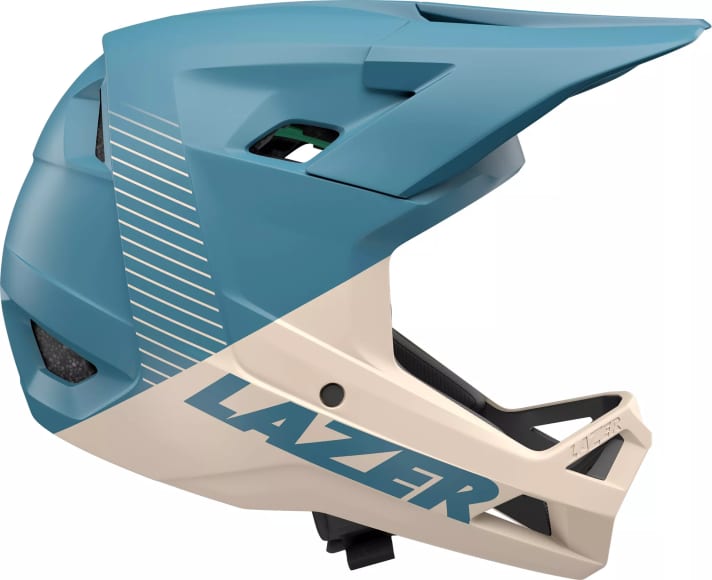 The Lazer Chase Kineticore is designed for downhill adventures.