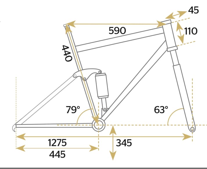 Propain Rage Mullet - Geometry data