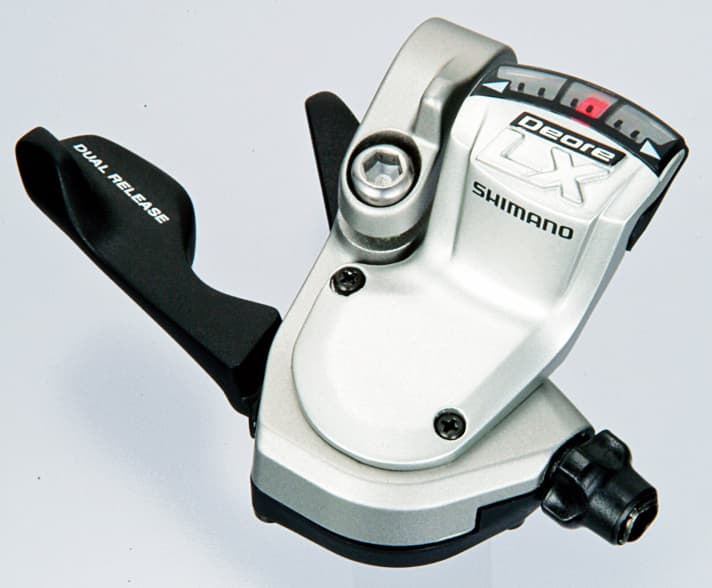   The Rapidfire shifters from Shimano