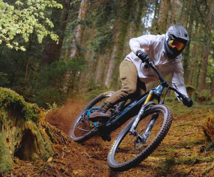 The new Orbea Rallon in enduro set-up.