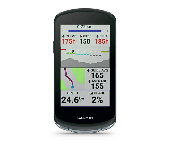 A bike sat nav such as the Garmin Edge 1040 is often the better alternative to a smartphone on longer journeys